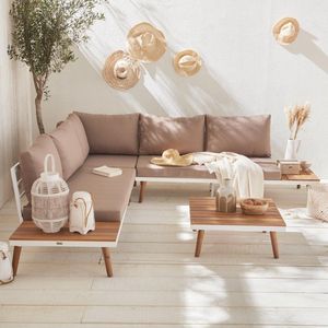 sweeek - Hoek loungeset buenos aires - 5 plaatsen