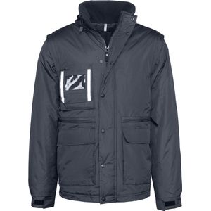 WK. Designed To Work Workwear Parka Met Afritsbare Mouwen WK6106 - Navy - XXL