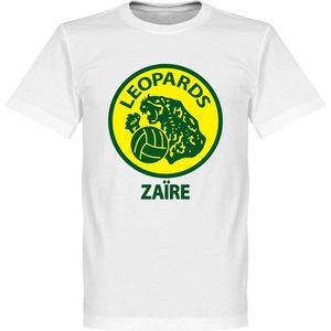 Zaire Leopards T-Shirt - Wit - XXXL