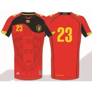 Rode Duivels - Vintage Official Match Shirt 2012 - kinderen - rood - 10 jaar