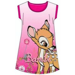 Disney Bambi pyjama - nachthemd -  fuchsia - Maat 98 cm / 3 jaar