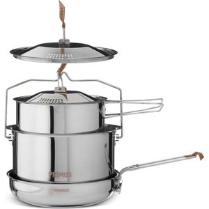 Primus CampFire Campingservies en keukenuitrusting Stainless Steel Large zilver