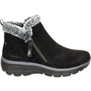 Skechers Easy Going-High Zip Dames Laarzen - Zwart - Maat 37