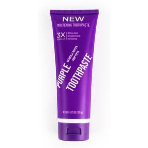 Paarse tandpasta 120ML De NIEUWSTE in zijn soort Binnen 24u Resultaat! -Witte Tanden-Colour Corrector-Teeth Whitening-Kleurcorrector-Tanden Bleken/Witten