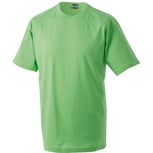 James and Nicholson Unisex Zware Ronde Tee (Kalk groen)