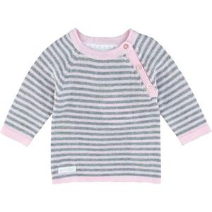 Feetje First Knit raglan streep sweater|Roze|MT. 50
