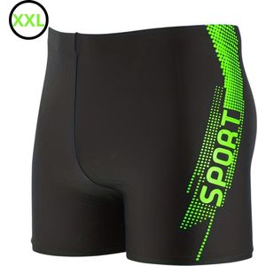 Nivard Zwembroek Heren - Zwem Broek Mannen - Badkleding - Zwemmen - Jongens - Swimming Shorts - Zomerbroek - Groen - Maat XXL