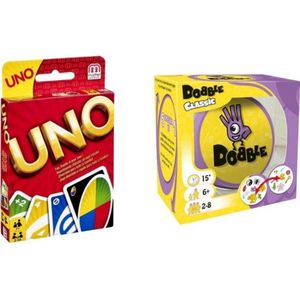 Spellenbundel - 2 Stuks - UNO & Dobble Classic