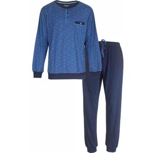 Paul Hopkins - Heren Pyjama - 100% Katoen - Licht Blauw - Maat M