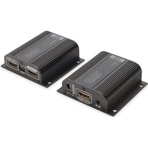 Digitus DS-55100-1 audio/video extender AV-zender & ontvanger Zwart