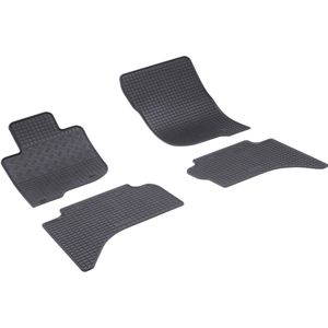 Rubber automatten geschikt voor Fiat Fullback (2016-2020), Mitsubishi L200 (2015-2019), Mitsubishi L200 (2019-heden)
