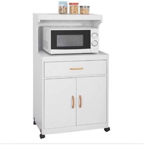 Keukentrolley - Keukenkast - Magnetron - Multifunctioneel - 62x119x40 cm