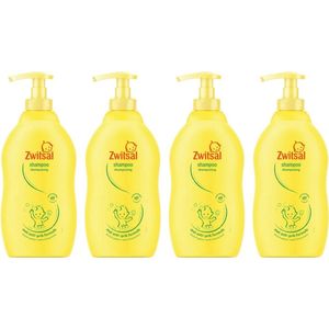 Zwitsal Anti Prik Shampoo - Voordeelverpakking 4 x 400 ml met pomp