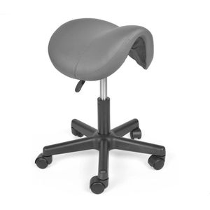 ApexArte® Zadelkruk op Wielen - Kapperskruk Ergonomisch - Tabouret