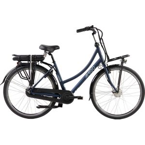 AMIGO E-Lagos T3 Elektrische Fiets - E-bike 28 Inch 50 cm - 7 Versnellingen - Rollerbrakes - Matblauw