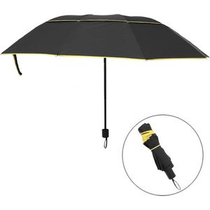 Livano Moderne Stormparaplu - Windproof Paraplu - Stormproef - Opvouwbaar - Automatisch Uitklapbaar - Umbrella - Zwart