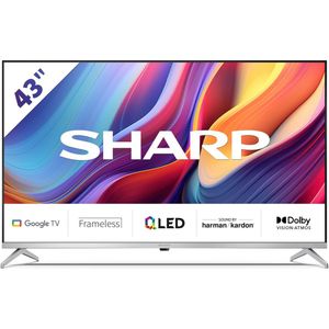 Sharp Aquos 43GP6265 - 43 inch 4K UHD QLED met Google TV - 2024