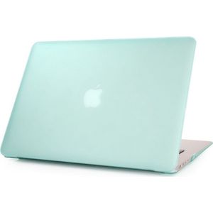 Mobigear Laptophoes geschikt voor Apple MacBook Air 13 Inch (2010-2019) Hoes Hardshell Laptopcover MacBook Case | Mobigear Matte - Groen - Model A1369 / A1466