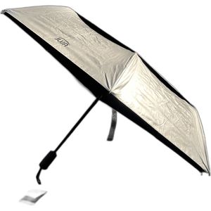 JUJA - UV-werende paraplu voor volwassenen - Charlie - Automatisch - UPF80+ - Zilver - maat Onesize