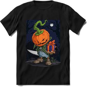 Halloween T-Shirt | Horror Liefhebber Kleding Kado Heren / Dames | Perfect Weerwolf , Monster , Vleermuis en Pompoen Cadeau Shirt | Grappige Zinnen, Spreuken en Teksten | Maat XXL