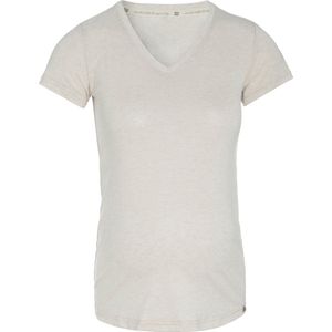 Baby's Only - Zwangerschaps T-shirt Glow ecru - Zwangerschapstop gemaakt uit 96% viscose en 4% elastaan - Zwangerschapsshirt voor de lente en zomer - XL