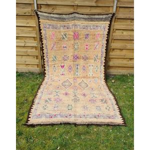 Vintage vloerkleed - Berber tapijt 356x165 cm