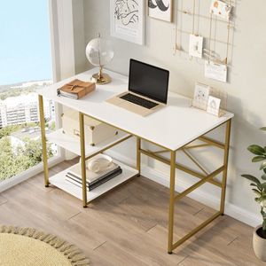 Emob - Bureau - 120 cm - Wit