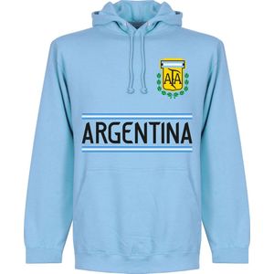 Argentinië Team Hoodie - Lichtblauw - XXL