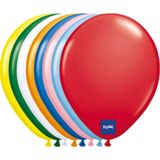 Ballonnen folatex 12ln/30cm onb std ass/100