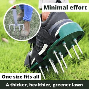 Schoenen voor het beluchten van de grond