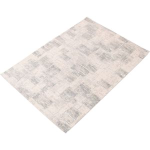 Vloerkleed Grijs Hoogpolig  | Savannah - 180 x 120 cm