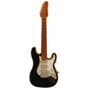 Speldje Stratocaster, zwart
