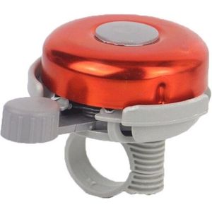 Fietsbel van aluminiumlegering - Stuurbel - Luid - Duidelijk alarm - Veiligheidsbel voor buiten - Fietsaccessoires - Zwart - Rood
