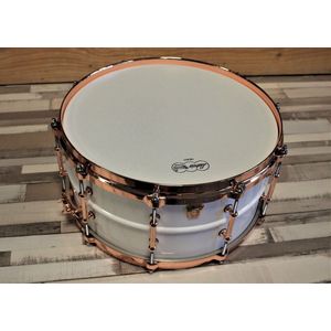 Ludwig 14x6.5 Limited Edition Black Beauty Copper / Polar White - Snaredrum, limited edition