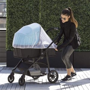 Baby Muggen Net Set van 2 voor Kinderwagens, Autostoelen en Wiegjes, Elastische Band voor Veilige Pasvorm