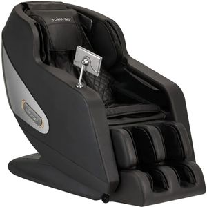 Sakura® Massagestoel - 2025 model - Rugmassage en Nekmassage - Voetmassage - Zero Gravity Modus - LCD Scherm - Speakers - Luxe massagestoel - Comfort+ - ZWART