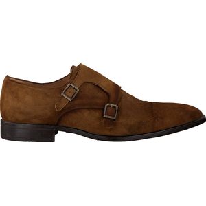 MazzelTov Heren Nette schoenen 3654 - Cognac - Maat 44
