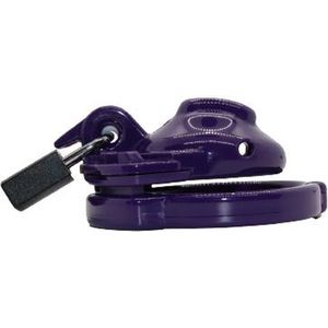 The Vice - Clitty - Kuisheidskooi - Peniskooi - Chastity Cage Voor Kleine Penis - Paars