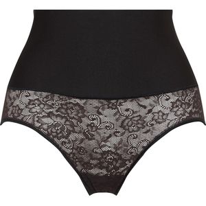Maidenform Tame Your Tummy Brief Lace Vrouwen Corrigerend ondergoed - Black Lace - Maat L