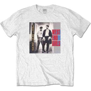 Pet Shop Boys - West End Girls Heren T-shirt - M - Wit