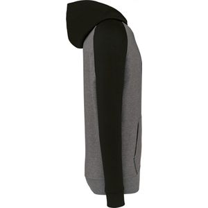 SportSweatshirt Kind 8/10 years (8/10 ans) Proact Lange mouw Grey Heather / Black 65% Polyester, 35% Katoen