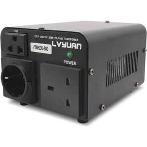800 VA Spanningsomvormer - 110V en 220V Ingang, 800W Uitgang, Ringkern-transformator