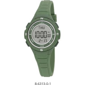Nowley 8-6313-0-1 digitaal horloge 34 mm 100 meter groen