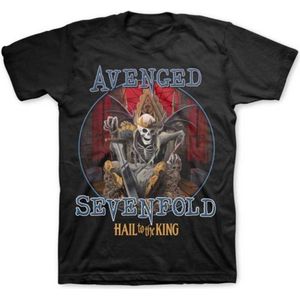 Avenged Sevenfold - Deadly Rule Heren T-shirt - M - Zwart