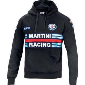 Sparco Hoodie Martini Racing Replica | zwart / s | Hoodie | 01279MRNR1S