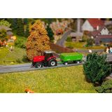 Faller - MF Tractor met aanhanger (WIKING) - modelbouwsets, hobbybouwspeelgoed voor kinderen, modelverf en accessoires