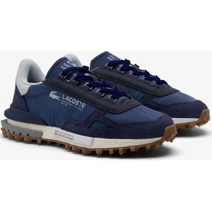 Lacoste ELITE ACTIVE 224 2 SMA Heren Sneakers - Donkerblauw/Lichtgrijs - Maat 43