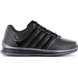 K-Swiss Rinzler Leather - Heren Sneakers Schoenen Leer Zwart 01235-043-M - Maat EU 42 UK 8