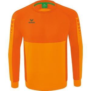 Erima Six Wings Sweatshirt Kinderen - New Orange / Oranje | Maat: 140
