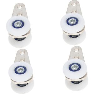 Hangende rail gordijnglijders - Set van 4 stuks